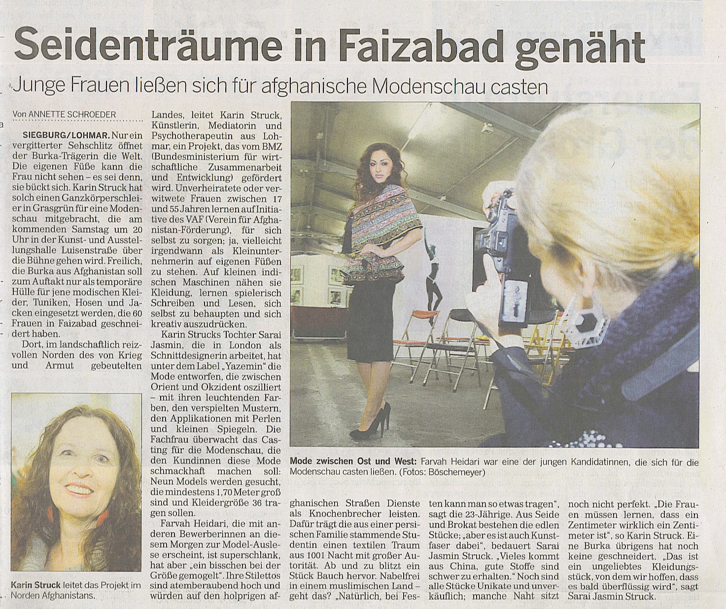 Rhein-Sieg Anzeiger am 06.11.2012